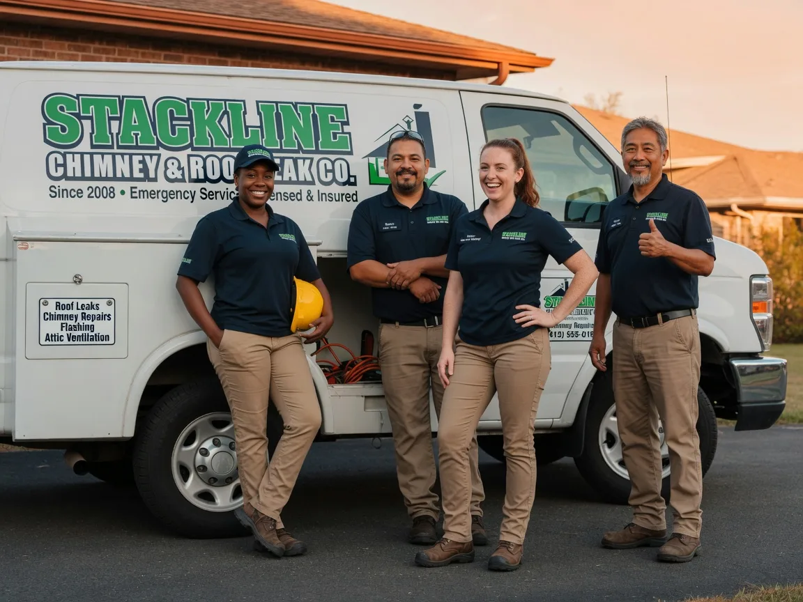 Chimney flashing repair company in Carman, IL